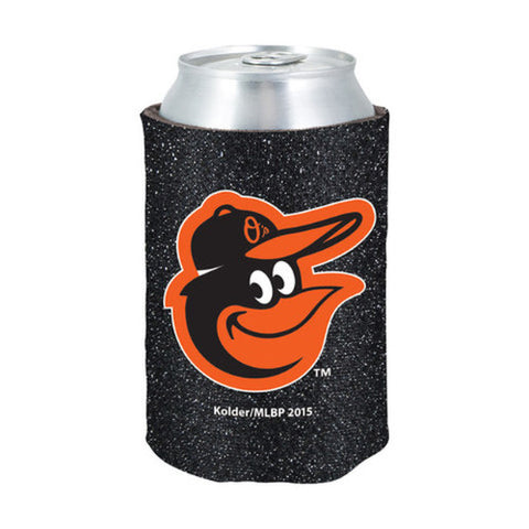 Orioles Can Coolie Glitter Black