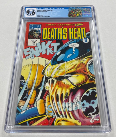 Death's Head II Issue #V2 #2 Year 1993 CGC Graded 9.6 Comic