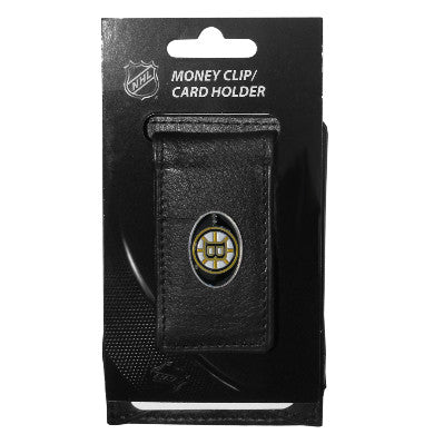 Bruins Leather Cash & Cardholder Magnetic Logo