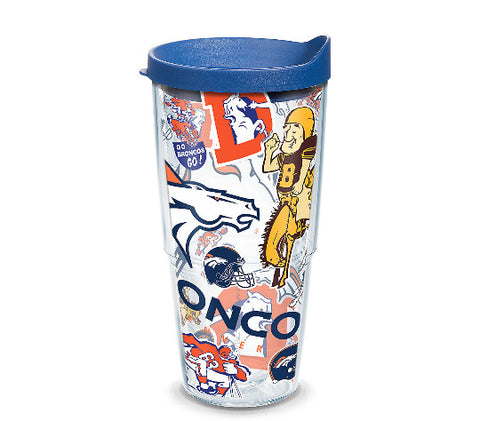 Broncos 24oz All Over Tervis w/ Lid