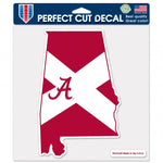 Alabama 8x8 DieCut Decal Color State