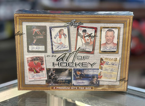 2021-22 Leaf Art of Hockey NHL Hobby Box