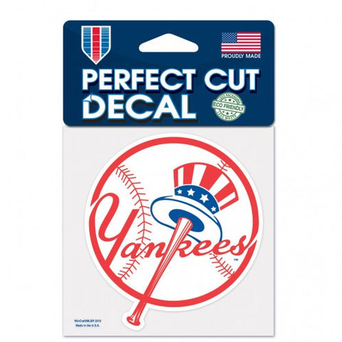 Yankees 4x4 Decal Logo Top Hat