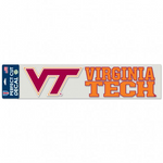 Virginia Tech 4x17 Cut Decal Color