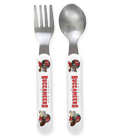 Buccaneers Baby Fork & Spoon Set