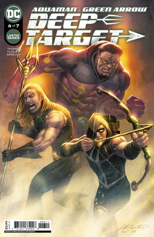 Aquaman/Green Arrow: Deep Target Issue #6 March 2022 Cover A Santucci Comic Book