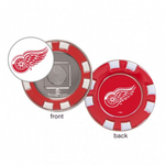 Red Wings Golf Ball Marker w/ Poker Chip