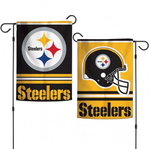 Steelers Garden Flag 2-Sided Small 12"x18"