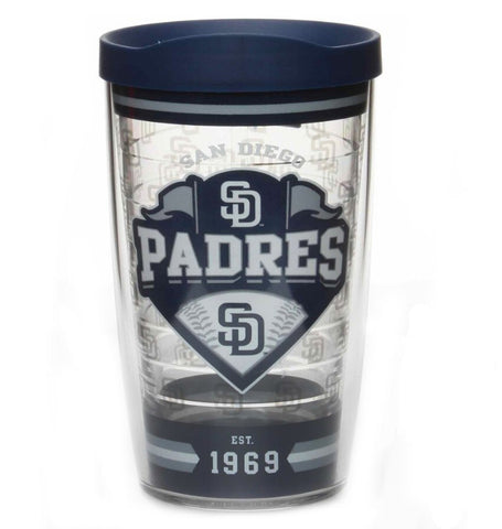 Padres 16oz Classic Tervis w/ Lid