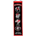 Georgia 8"x32" Wool Banner Heritage
