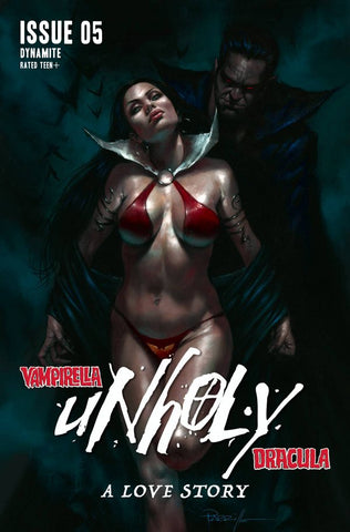Vampirella/Dracula Unholy Issue #5 April 2022  Cover A Parrillo Comic Book