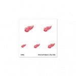 Red Wings Nail Tattoos 4-Pack