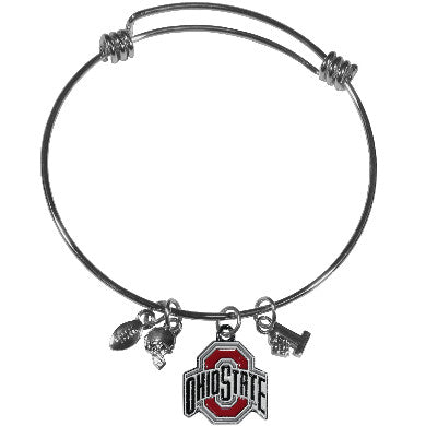 Ohio St Bracelet Bangle Charm