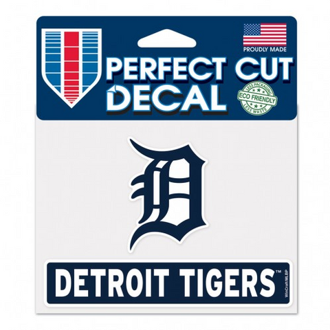 Tigers 4x5 Cut Decal Logo