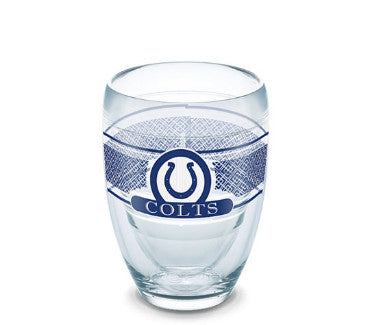 Colts 9oz Stemless Wine Glass Tervis
