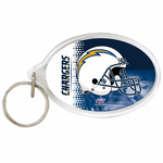 Chargers Keychain Plastic