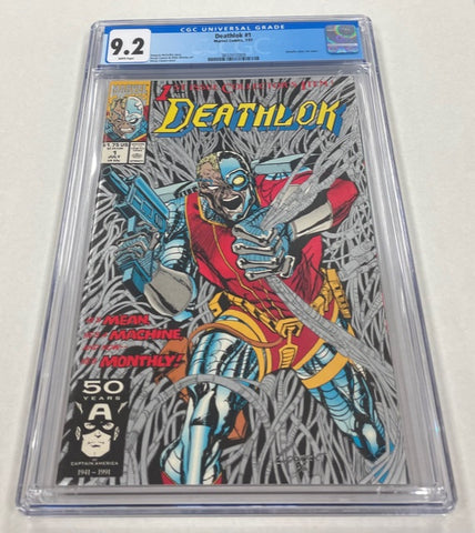 Deathlok Issue #1 Year 1991 CGC Graded 9.2 Comic Book