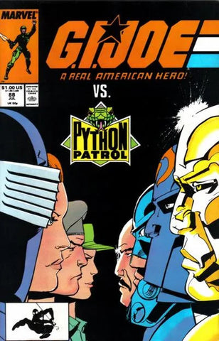 G.I. Joe: A Real American Hero Issue #88 July 1989 Comic Book
