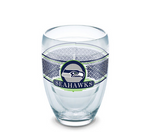 Seahawks 9oz Stemless Wine Glass Tervis