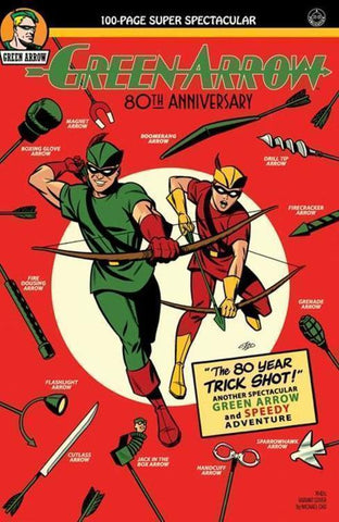 Green Arrow Issue #1 80th Anniversary 100-Page Super Spectacular June 2021 Cover B Michael Cho Comic Book