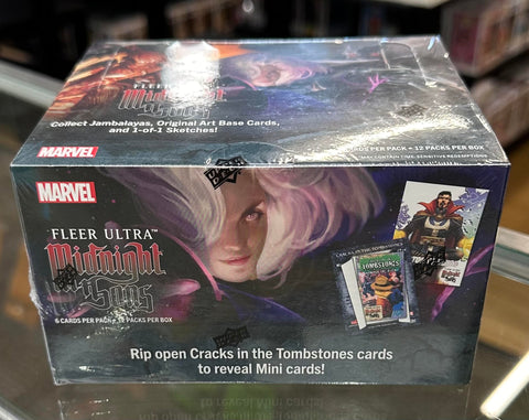 Marvel Fleer Ultra Midnight Sons Trading Cards Booster Box