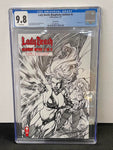 Lady Death: Blasphemy Anthem Issue #2 Year 2021 Raw Edition Ltd to 400 CGC Graded 9.8 Comic Book