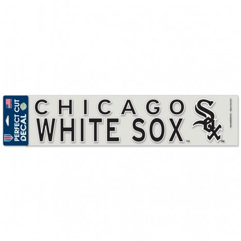 White Sox 4x17 Cut Decal Color
