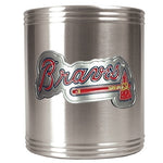 Braves Logo Metal Coozie