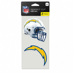 Chargers 4x8 2-Pack Decal
