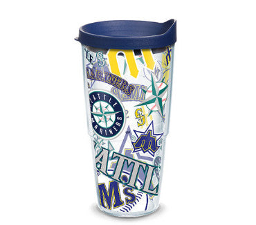 Mariners 24oz All Over Tervis w/ Lid