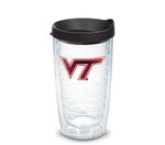 Virginia Tech 16oz Emblem Tervis w/ Lid