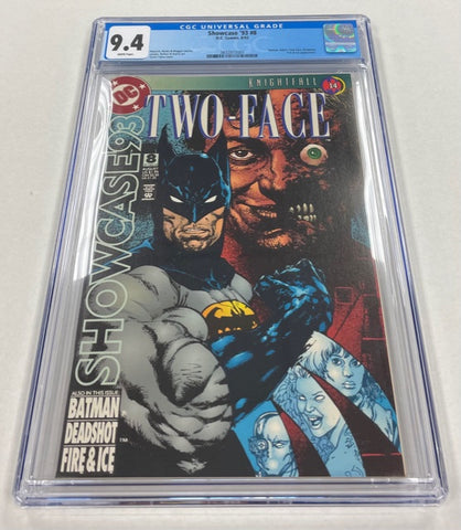 Showcase '93 Issue #8 Year 1993 CGC Graded 9.4 Comic Book