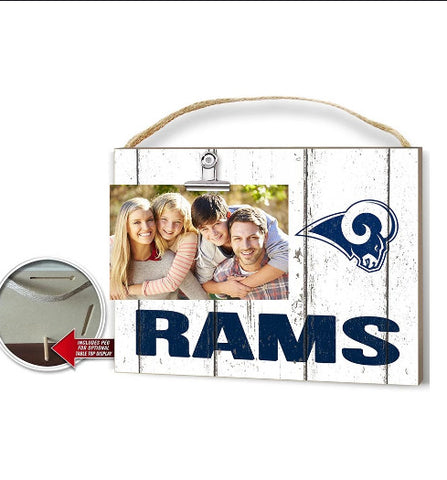 Rams Picture Frame Team Clip