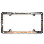 Orioles Plastic License Plate Frame Color Printed