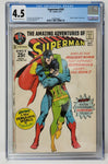 Superman Issue #243 Year 1971 CGC Graded 4.5 Comic Book