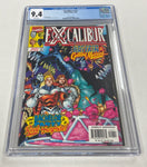 Excalibur Issue #124 Year 1998 CGC Graded 9.4 Comic Book