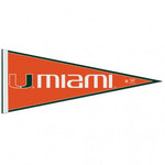 Canes Triangle Pennant 12"x30"
