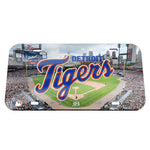 Tigers Laser Cut License Plate Tag Acrylic Color Field