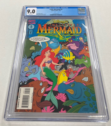 Little Mermaid Issue #5 Year 1995 CGC Graded 9.0 Comic Book