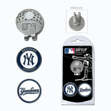Yankees 2-Marker Cap Clip Pack