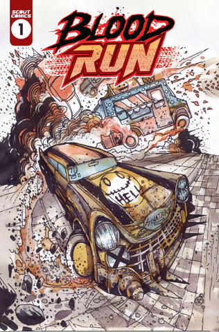 Scout Comics - Blood Run Issue #1 February 2024 Cover A Comic Book