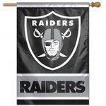 Raiders Vertical House Flag 1-Sided 28x40