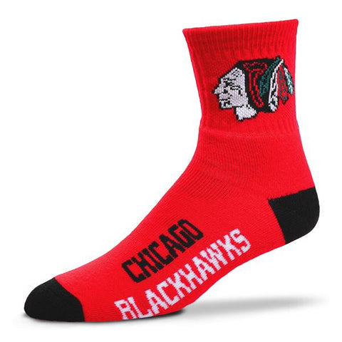 Blackhawks Socks Team Color Medium