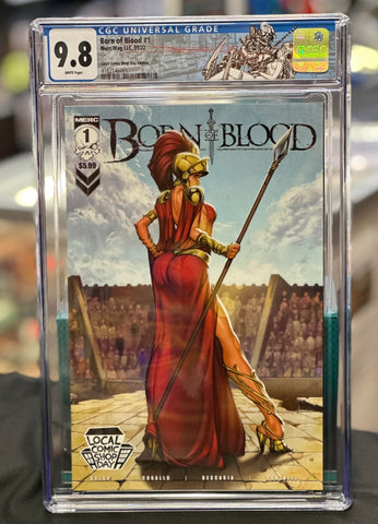 Born Of Blood Issue #1 Special Label Local Comic Shop Day Edition November 2022 CGC Graded 9.8 Comic Book