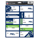 Seahawks Gift Tag Sheet
