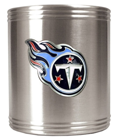 Titans Logo Metal Coozie