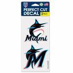Marlins 4x8 2-Pack Decal