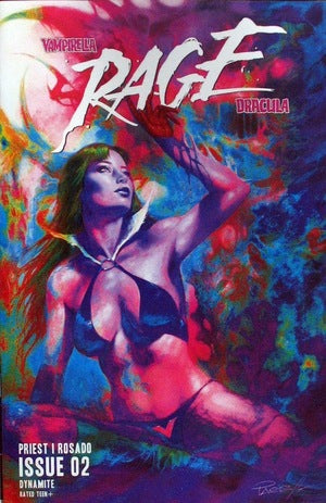 Vampirella Dracula Rage:  Issue #2 October 2023 Ultraviolet Variant Comic Book