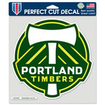 Timbers 8x8 DieCut Decal Color