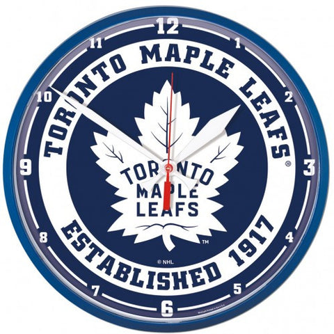 Maple Leafs Round Wall Clock